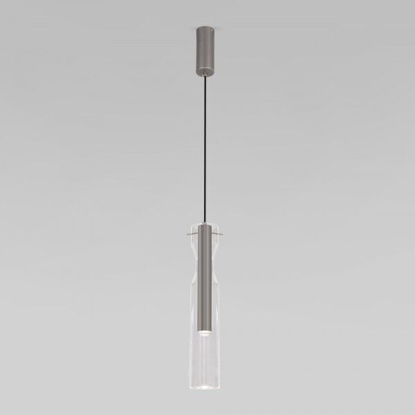 Подвесной светильник LED со стеклянным плафоном 50253/1 LED графит