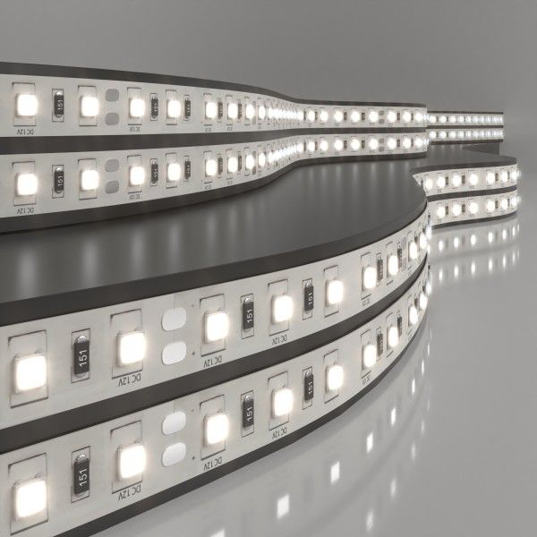 Светодиодная лента 12&nbsp;В 14,4&nbsp;Вт/м 60 Led/м 5050 IP20, дневной белый 4200 K, 5 м Лента светодиодная 12V 14,4W 60Led 5050 IP20 дневной белый, 5м