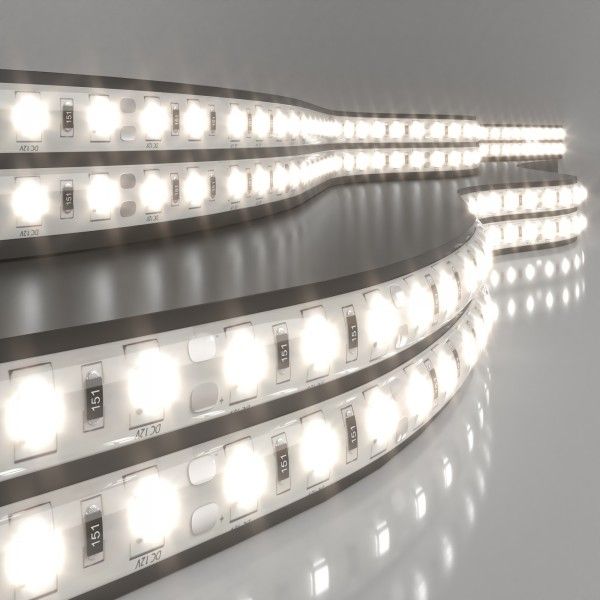 Светодиодная лента 12&nbsp;В 14,4&nbsp;Вт/м 60 Led/м 5050 IP65, дневной белый 4200К, 5 м Лента светодиодная 12V 14,4W 60Led 5050 IP65 дневной белый, 5м