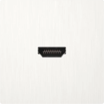 Накладка для розетки HDMI • Рифленый перламутровый •